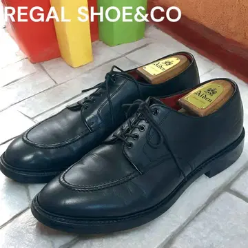 새상품급 REGAL SHOE&CO U칩 신발 블랙 일본제 26.5