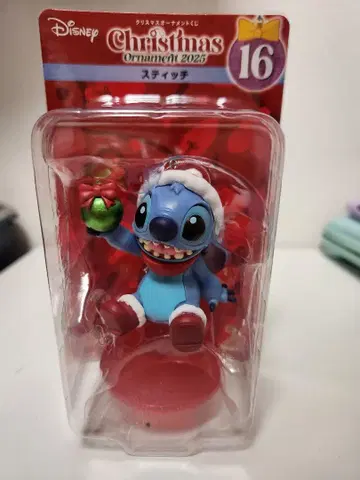 디즈니 해피 복권 크리스마스 오너먼트 2025 스티치