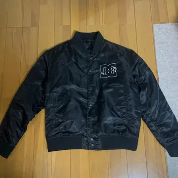DC Shoes 나일론 바시티 자켓 바시티 자켓 자수 로고 스트릿