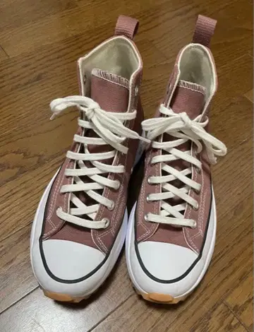 CONVERSE 런 스타 하이크 통굽 하이컷 스니커즈 한국