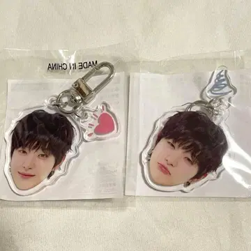 TREASURE 지훈 희로애락 얼굴 아크릴 키링 캡슐 토이