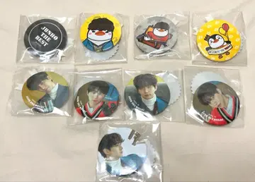 JUNHOTHEBEST INSEOUL 3등 캔뱃지와 4등 플래카드 세트