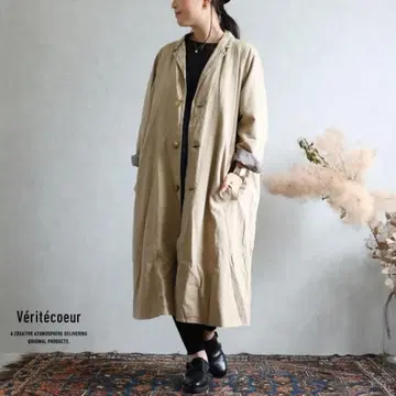 Veritecoeur 손야 코트 BEIGE 베이지 VC-1708