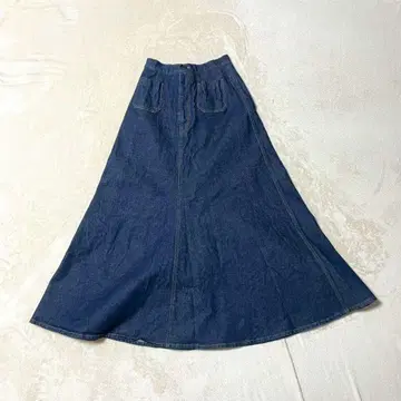 verybrain 롱 데님 스커트