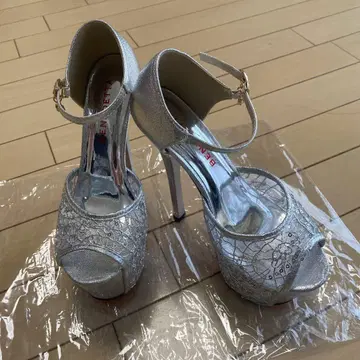 완판템 Dazzy [16cm 힐] 참 포함 오픈토 샌들