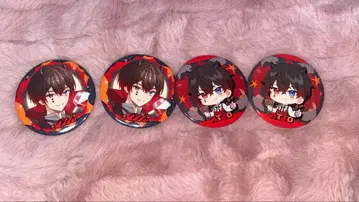 앗토군 할로윈 캔뱃지