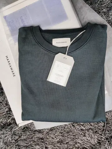 MARKAWARE 코튼 헤비 쭈리 휴지 맨투맨