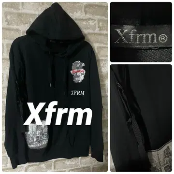 Xfrm 남성용 M 후드티 패치워크 그래픽 트랜스폼