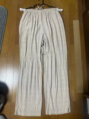 REXY 베이지 레이온 X-LARGE 팬츠 made in USA