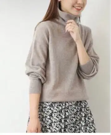 JOURNAL STANDARD relume 12G 캐시미어 터틀넥