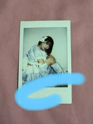 CANDY TUNE 후쿠야마 리노 2023년 생탄 의상 촬영 폴라로이드