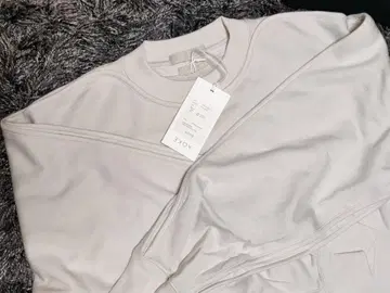 YOKE 22ss Oversized Piping Sweat Shirt