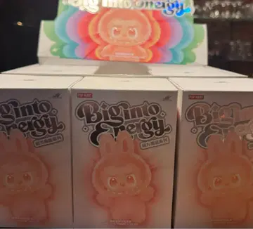 Big into Energy 봉제 인형 3개 세트 라브브 새상품, 미개봉