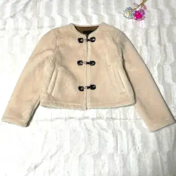 [ 상품 설명란 필독 ] ZARA 더블 페이스 사양 토글 버튼 자켓 L