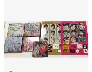 timelesz 앨범 FAM 초회 한정판 보통 통신 판매 스티커 특전