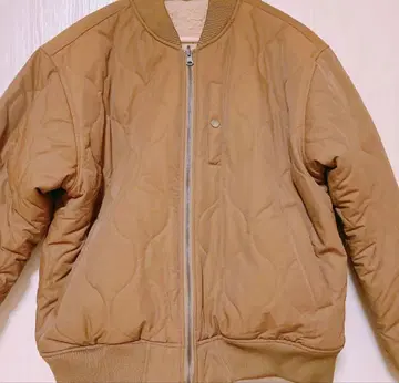 MA-1 HALHAM 베이지 M 사이즈 2way 리버서블 보아