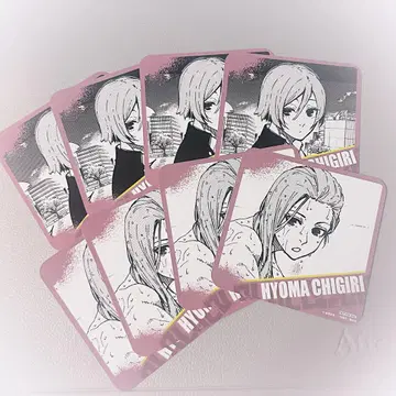 블루 록 치기리 효마 프린세스 카페 원작 코스터 8종