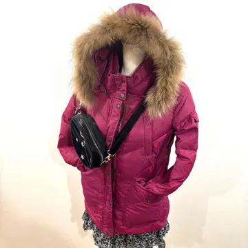 헤이세이 갸루 y2k 퍼 다운 자켓 맥브링 그런지 광택