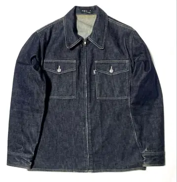 아네스베 agnesb 풀 집업 데님 자켓 프랑스제