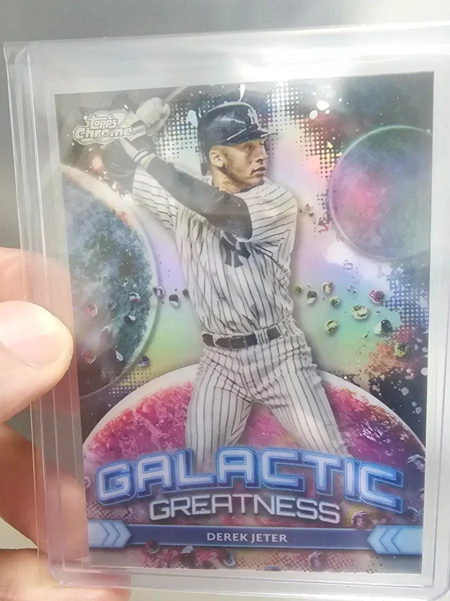 뉴욕 양키즈 Topps 데릭 지터 Galactic Greatness 카드