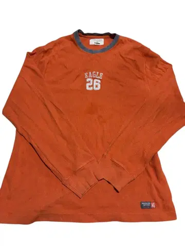 American Eagle Outfitters 긴팔 티셔츠 오렌지