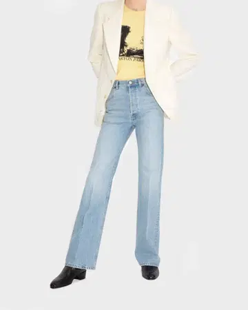 HUSBANDS 파리 -하이 웨이스트 진- 스톤