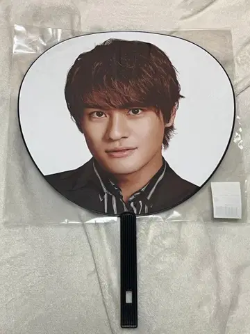 쟈니즈 부채 대형 얼굴 사진 SixTONES 모리모토 신타로