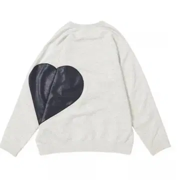 nknit 니트 하트 맨투맨 프리 사이즈