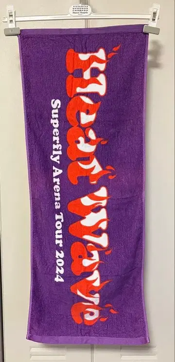 Superfly HeatWave2024 페이스 타월 오사카 한정판