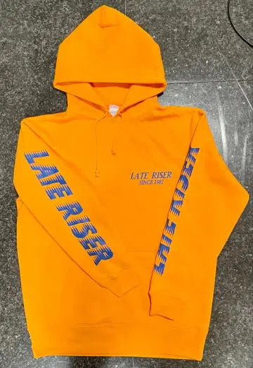 레이트 라이저(LATE RISER) 카키 후드티