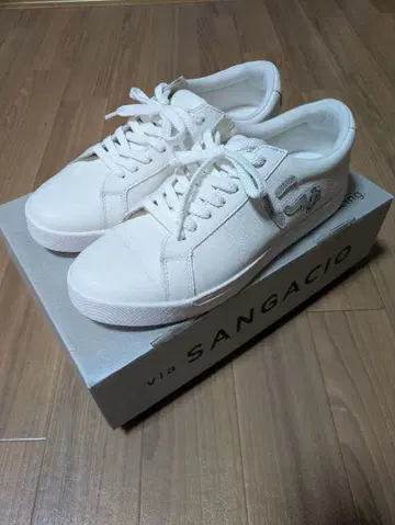 via SANGACIO 화이트 스니커즈 26.5cm