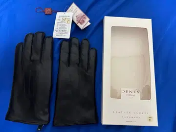 DENTS 가죽 그로브 블랙 AKM 1piu1uguale3