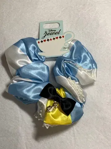 미사용품 이상한 나라의 앨리스 스크런치