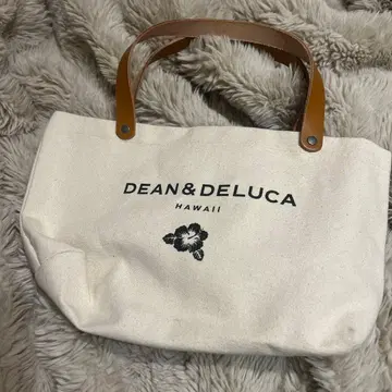 DEAN & DELUCA 토트백 아이보리 하와이 한정판