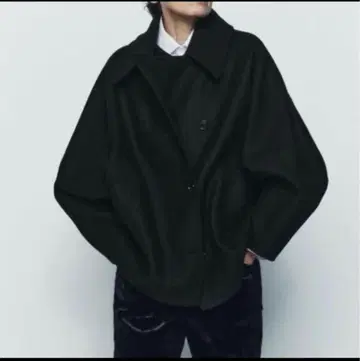완판템 자라 ZARA 23AW 마테코 울 블렌드 오버 사이즈 코트