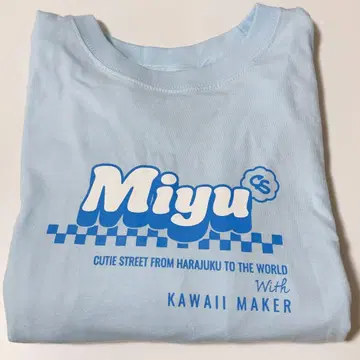 우메다 미유 OSHI API Tee ver.2 XL 사이즈