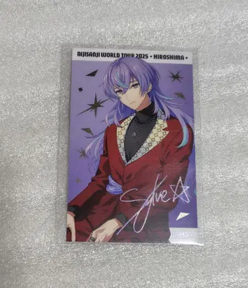 니지산지 월드 투어 히로시마 공연 호시미치 쇼 폴라로이드풍 카드