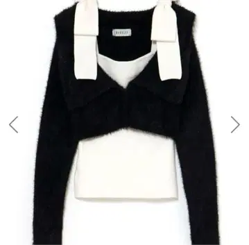 bubbles 숄더 리본 앙상블