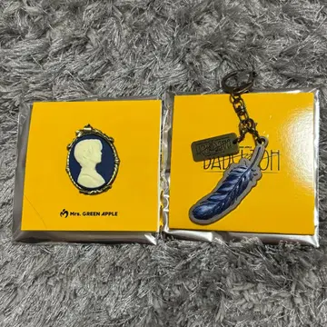 Mrs. GREEN APPLE 바벨탑 가챠 키링 D 카메오 핀즈 C