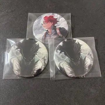 히로아카 원화전 컬렉션 캔뱃지 토도로키 쇼토 블랙미스트