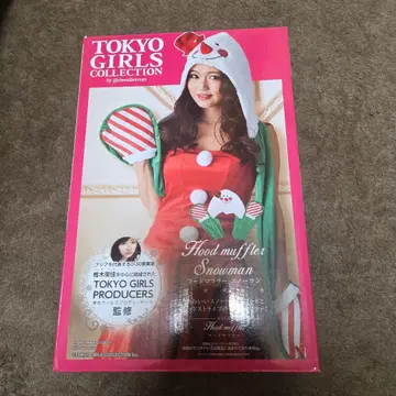 TOKYO GIRLS COLLECTION 후드 머플러 스노우맨