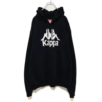 구제 의류 카파 빅 로고 프린트 후드티 2083