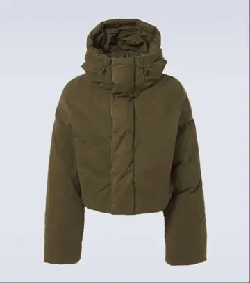 Entire Studios 다운 자켓 카키 덕 다운 덕 페더