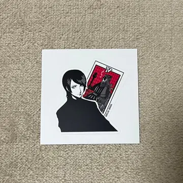 페르소나 P5R 콜라보 카페 한국 한정판 coop 스티커 키타가와 유스케