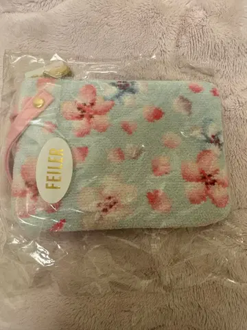 FELLA 벚꽃 파우치 스카이블루 핑크