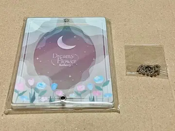 AGF 후쿠야 포토 카드 아크릴 프레임 드리미 플라워 화이트