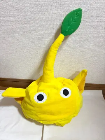 피크민 코스프레 모자 1종 1개 옐로우 컬러 프라이스 경품 다이토 닌텐도