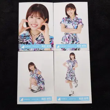 히나타자카46 마츠다 요시노 2025년 여름 페스티벌 의상 4종 컴프 2