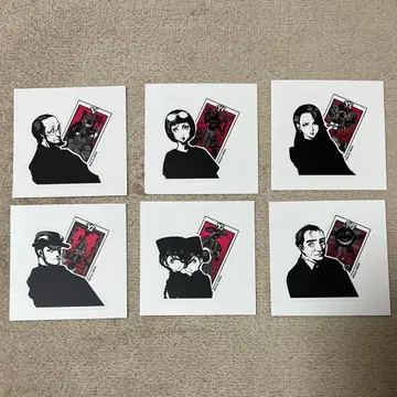 페르소나 P5R 콜라보 카페 한국 한정판 coop 스티커 세트 1