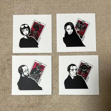 페르소나 P5R 콜라보 카페 한국 한정판 coop 스티커 세트2